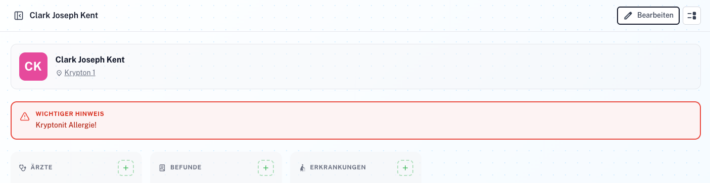 Patient Details Screenshot