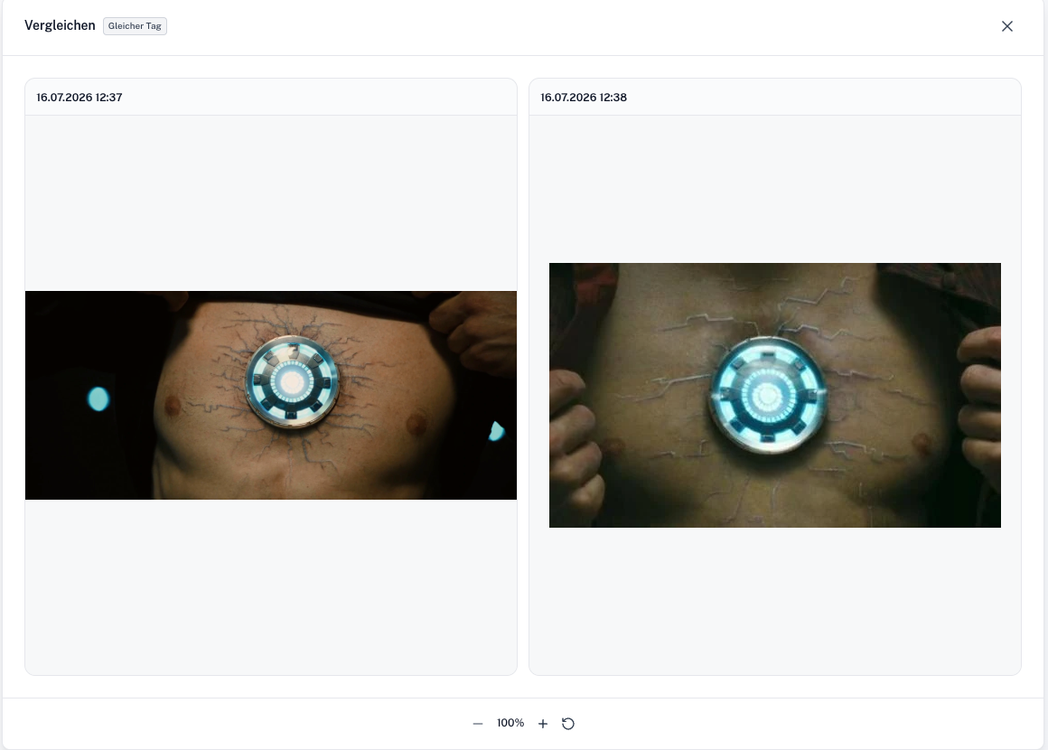 Wound Behandlung Modal Screenshot